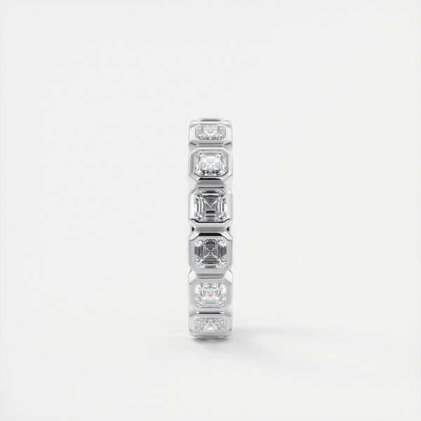 Classic Princess Cut Diamond Eternity Band - Image 4