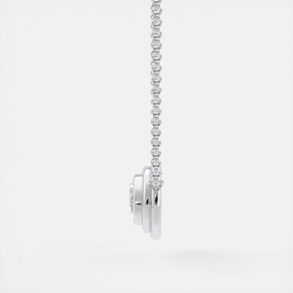 Marquise Diamond Eye Pendant - Image 9