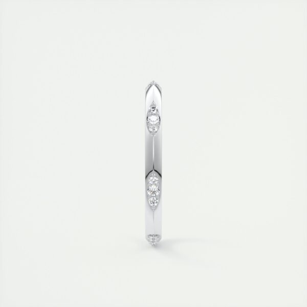 Minimalist Diamond Eternity Band - Image 4