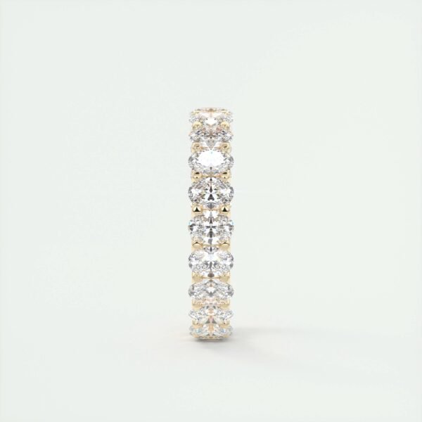 Classic Oval Diamond Eternity Band - Image 5