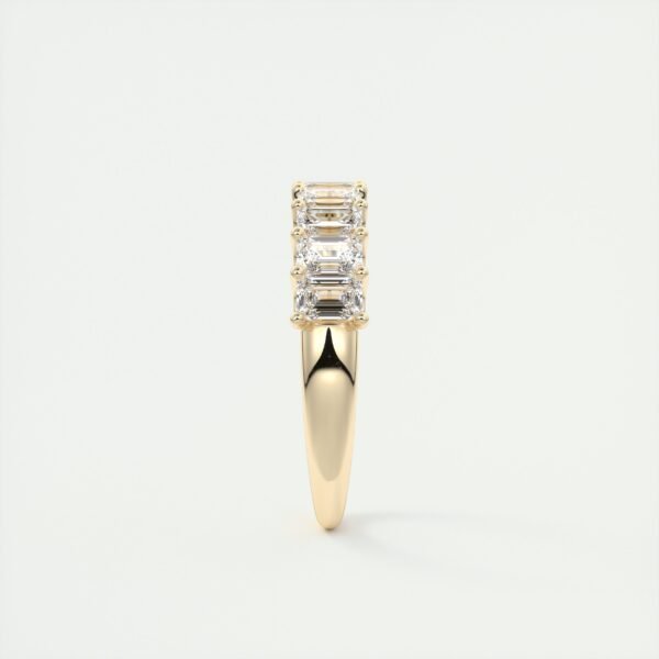 Classic Emerald Cut Diamond Eternity Band - Image 5