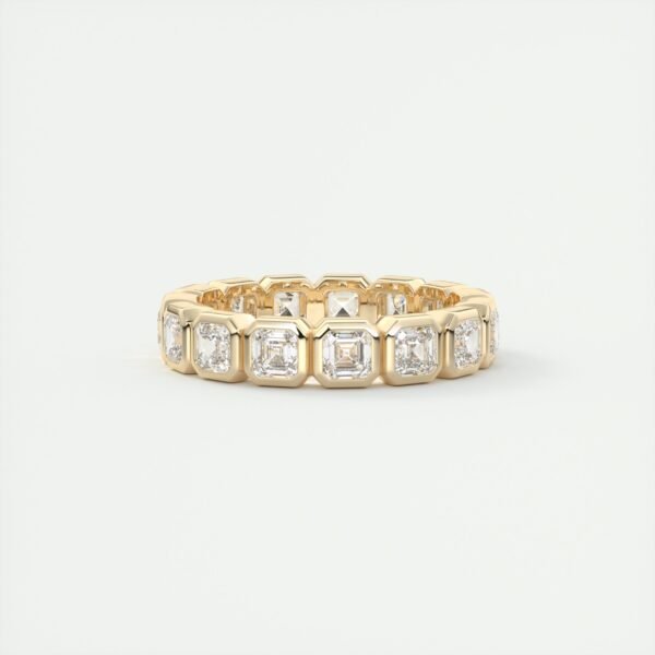 Classic Princess Cut Diamond Eternity Band - Image 5