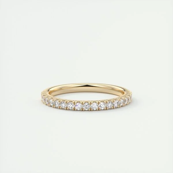 Classic Micro-Pave Diamond Band - Image 10