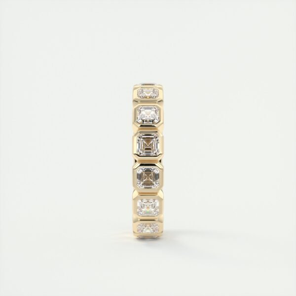 Classic Princess Cut Diamond Eternity Band - Image 6